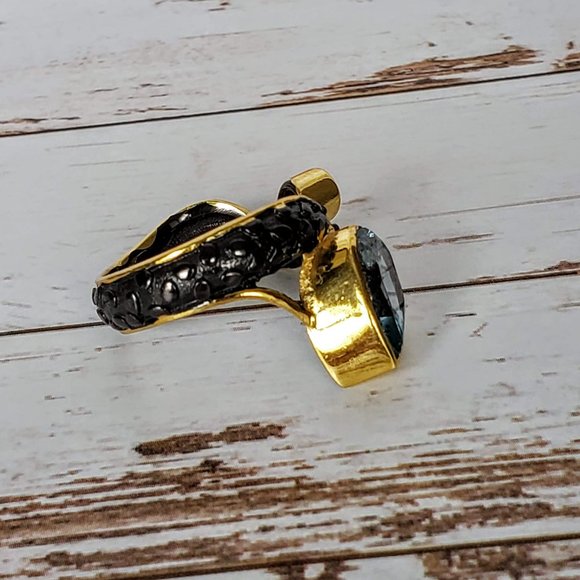 Sea Legend Topaz Ring - Picture 6 of 8